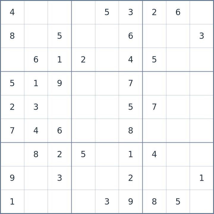 Sudoku #22026070607