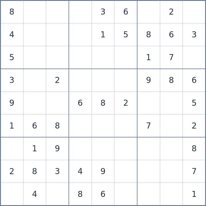 Sudoku #22026070609