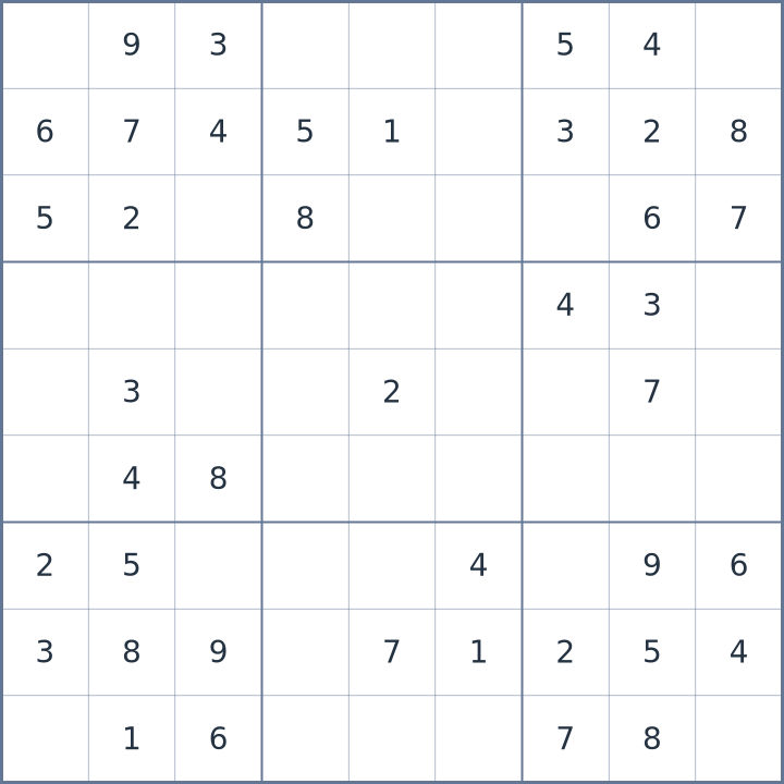 Sudoku #22026070702