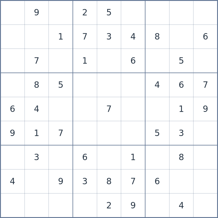 Sudoku #22026070707