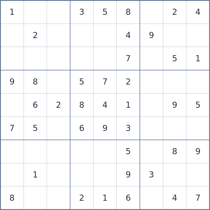 Sudoku #22026070708