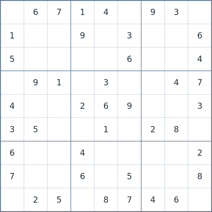 Sudoku #22026070903