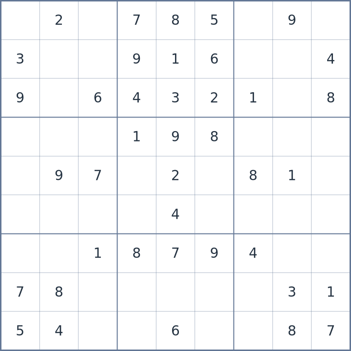 Sudoku #22026070908