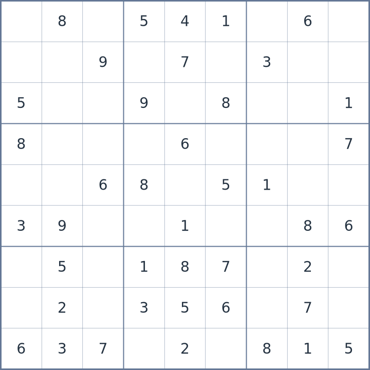 Sudoku #22026071205