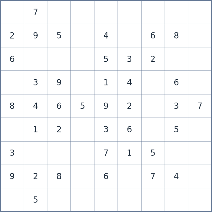 Sudoku #22026071207