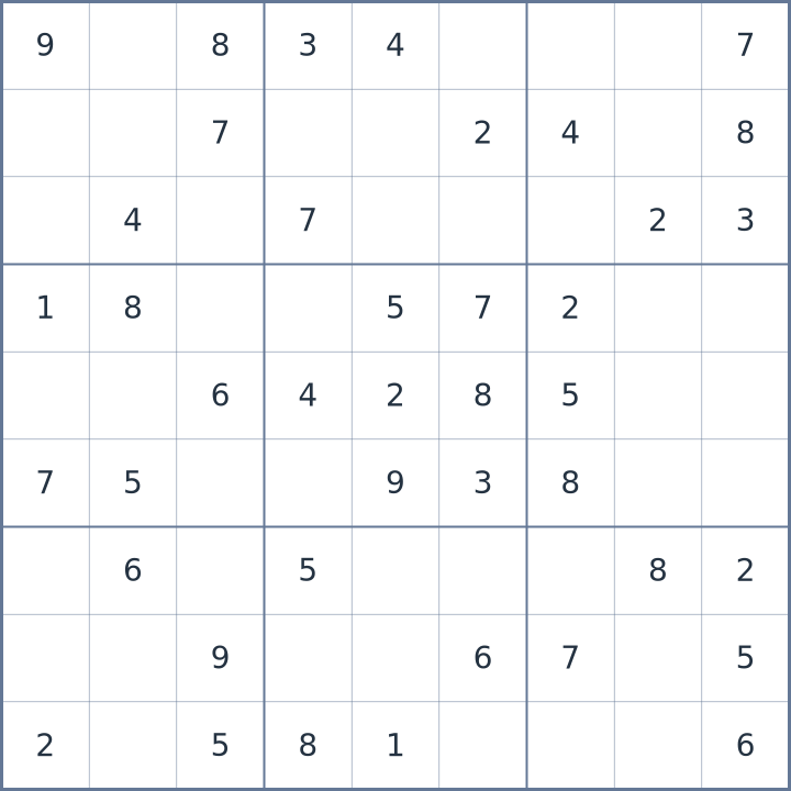 Sudoku #22026071303