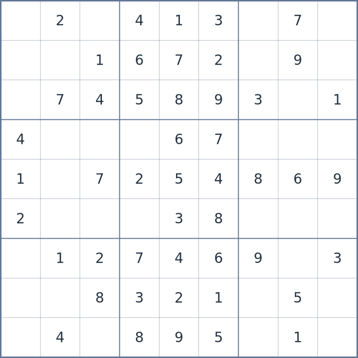Sudoku #22026071308