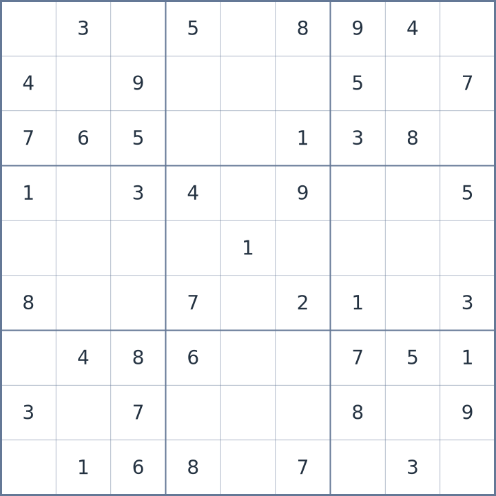 Sudoku #22026071409