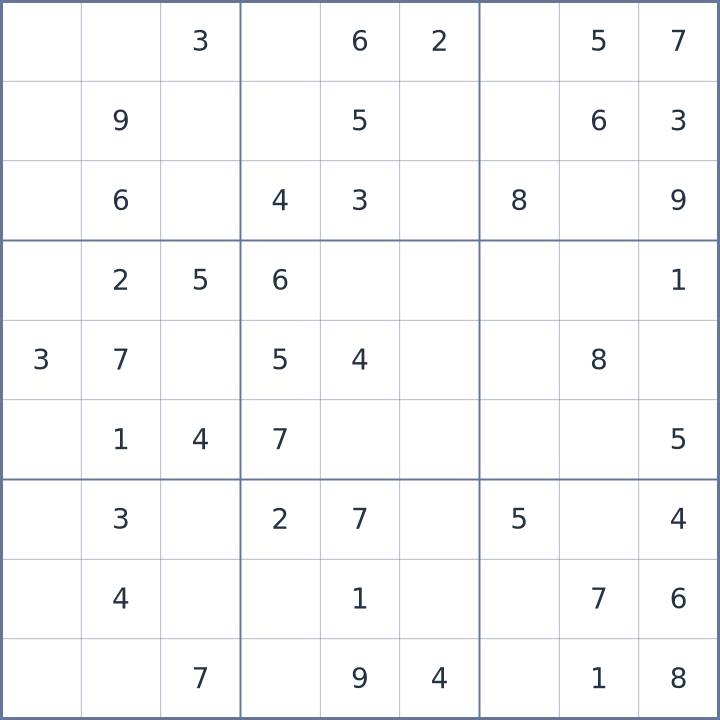 Sudoku #22026071505