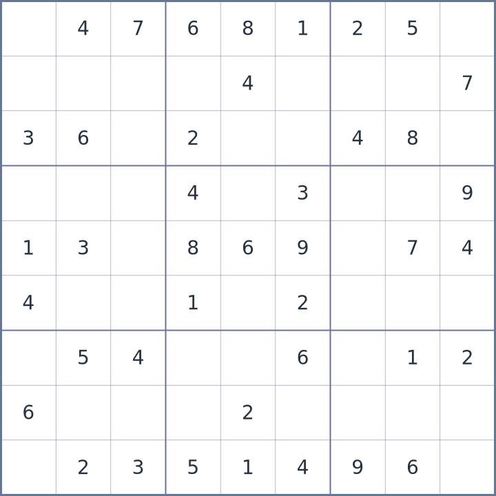 Sudoku #22026071507