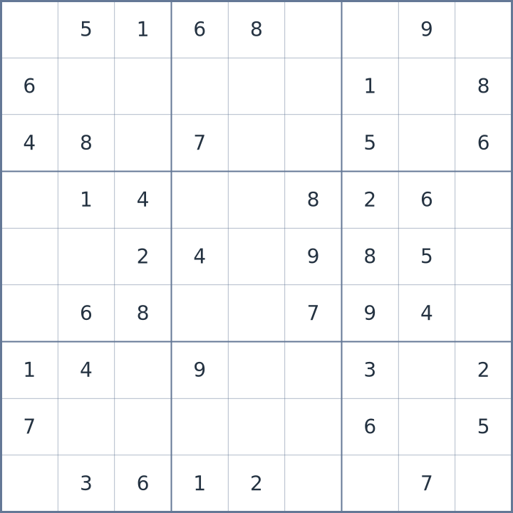 Sudoku #22026071610