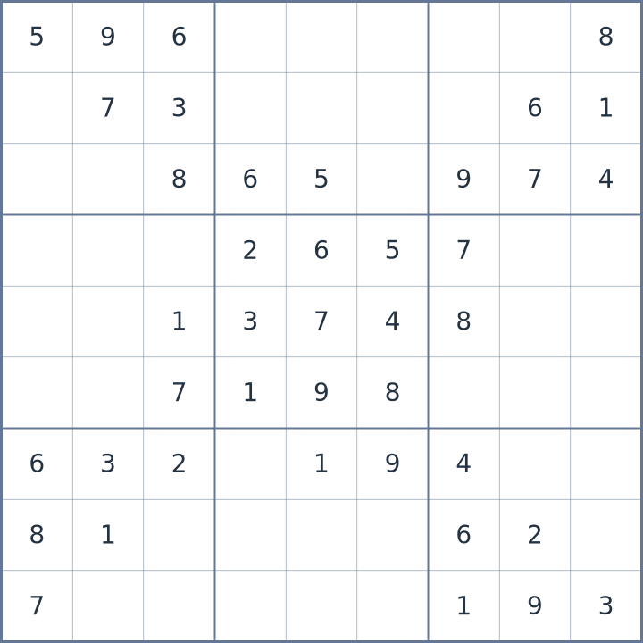 Sudoku #22026071707