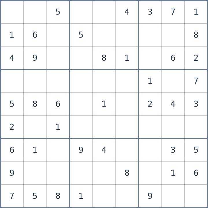Sudoku #22026071804