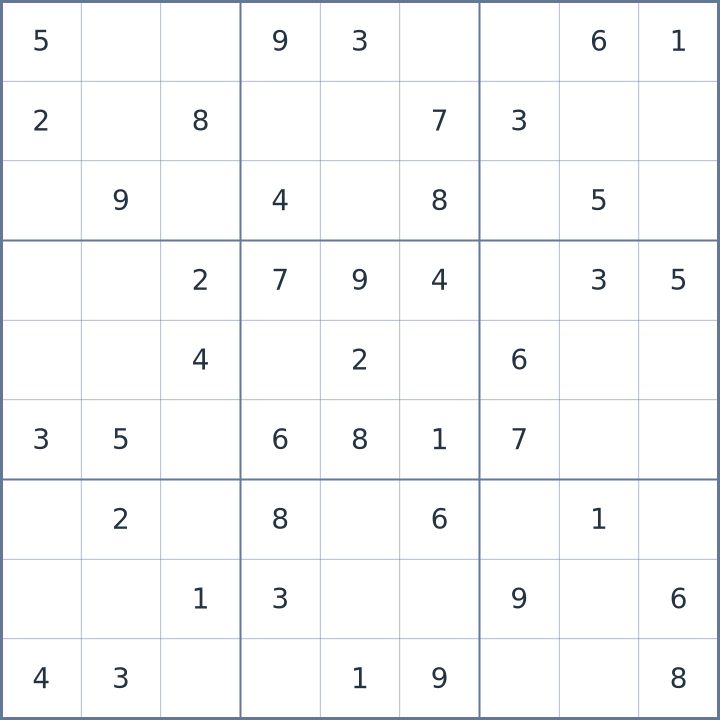 Sudoku #22026071805