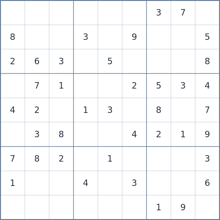 Sudoku #22026071905