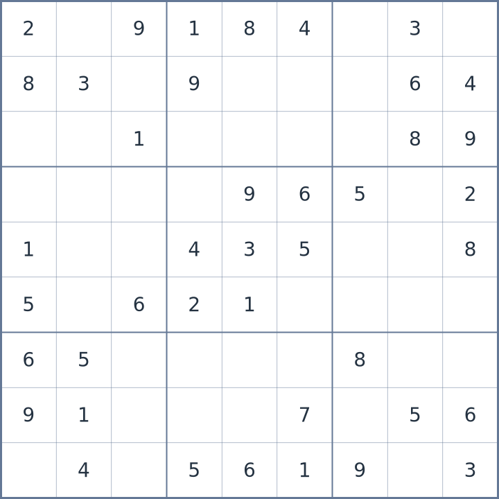 Sudoku #22026071909