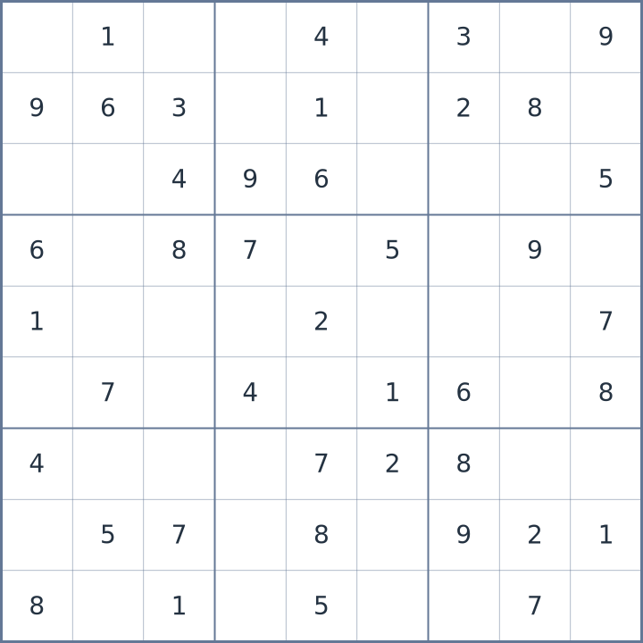 Sudoku #22026072107