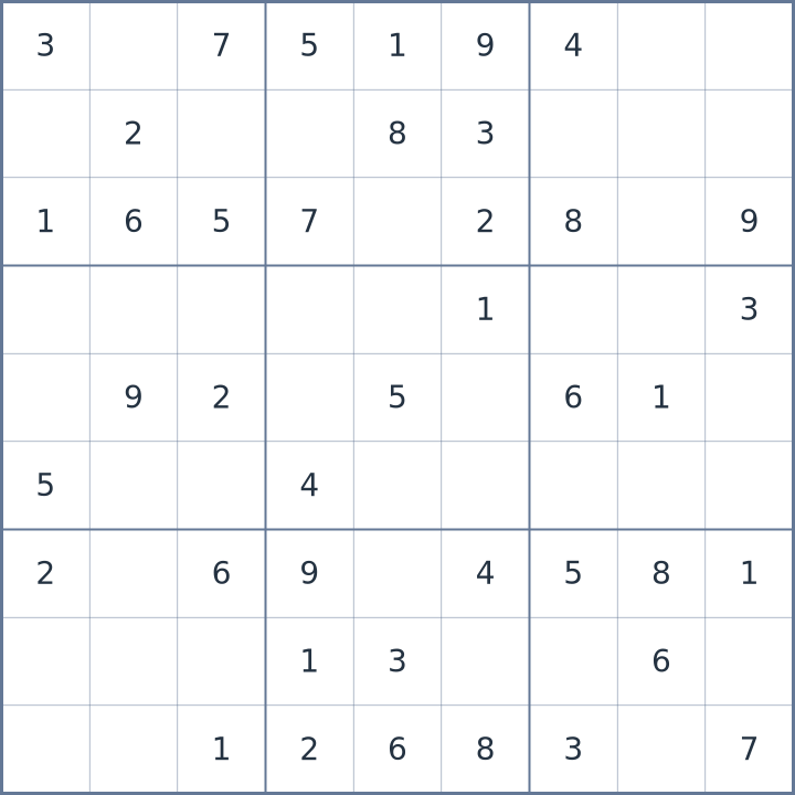 Sudoku #22026072108