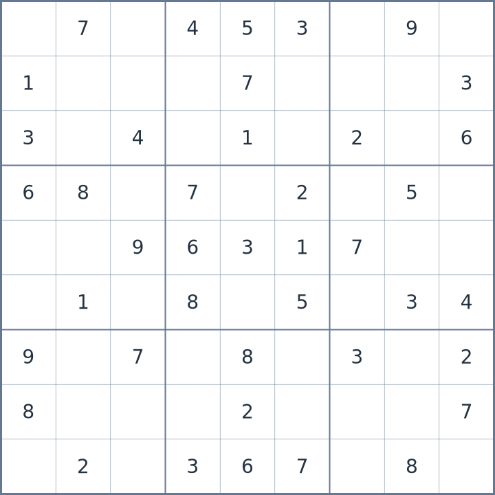 Sudoku #22026072308