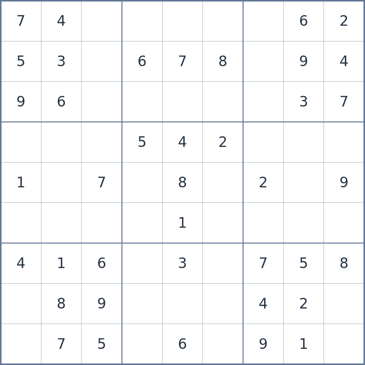 Sudoku #22026072404
