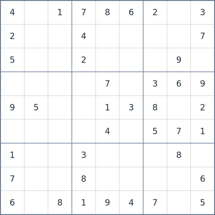 Sudoku #22026072409