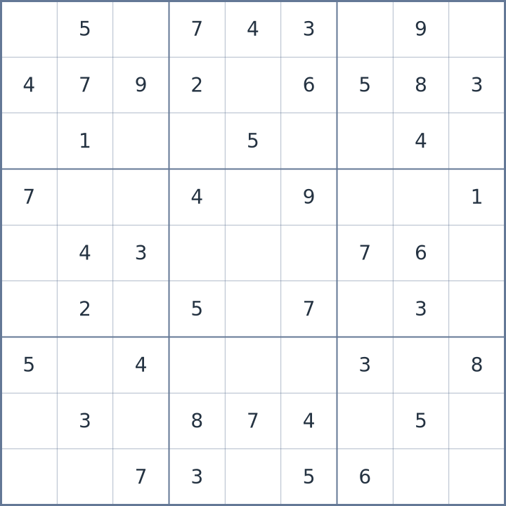 Sudoku #22026072507