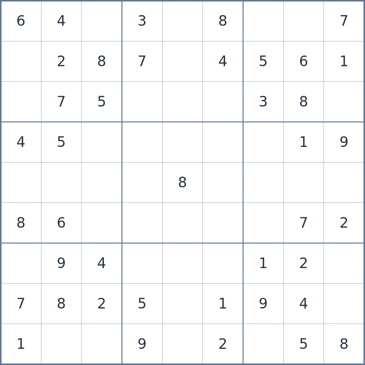 Sudoku #22026072609