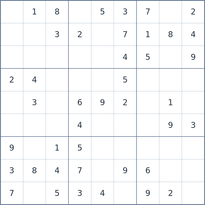 Sudoku #22026072805