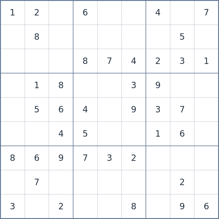 Sudoku #22026072807