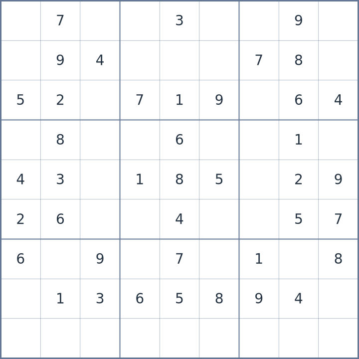 Sudoku #22026072904