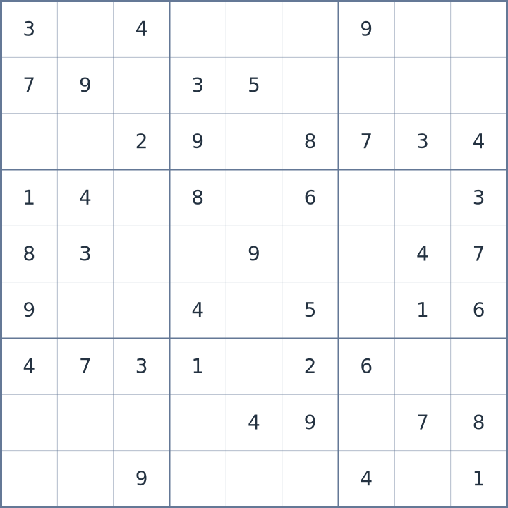 Sudoku #22026073009