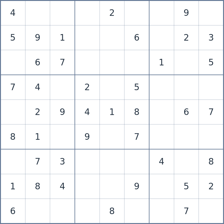 Sudoku #22026073107