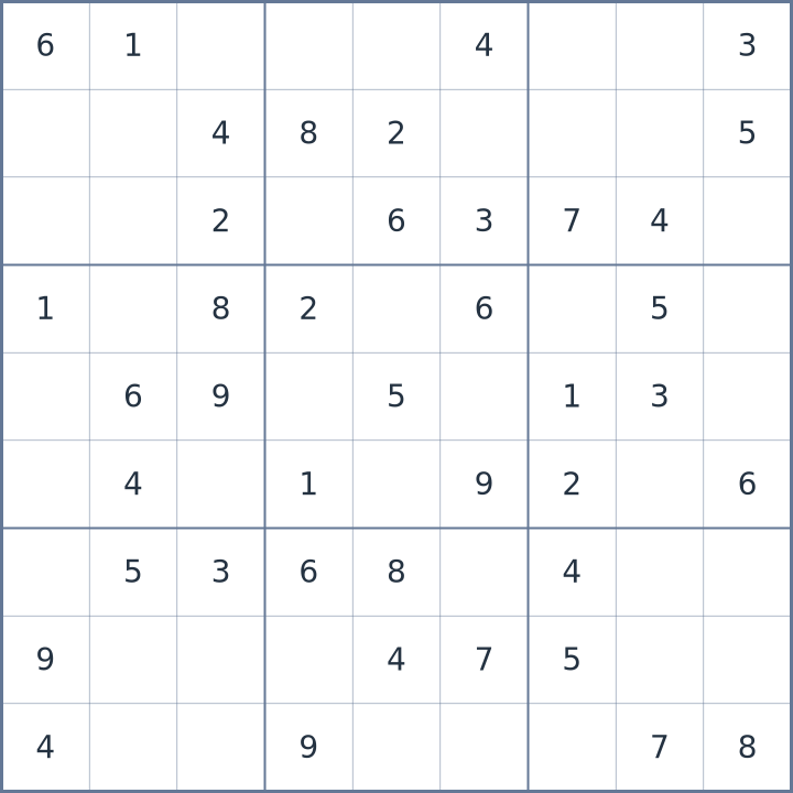 Sudoku #22026080103