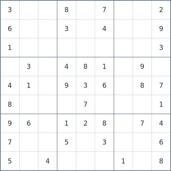 Sudoku #22026080106