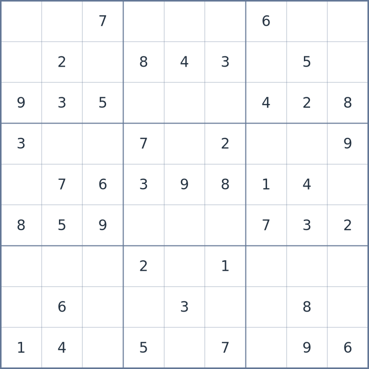 Sudoku #22026080107