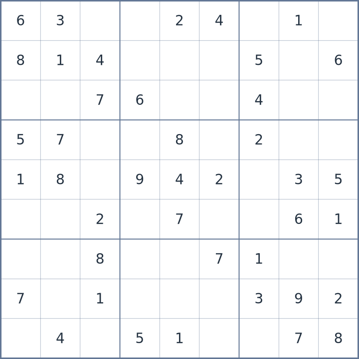 Sudoku #22026080108