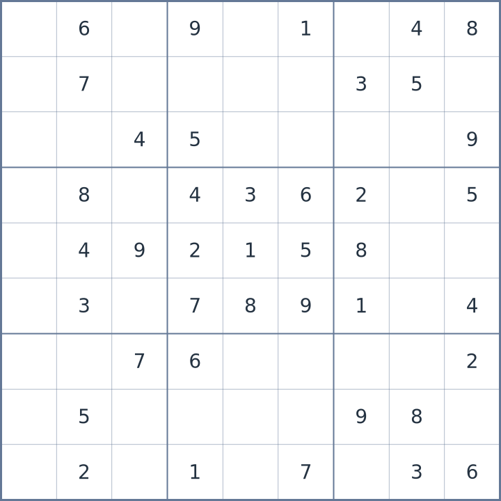 Sudoku #22026080109
