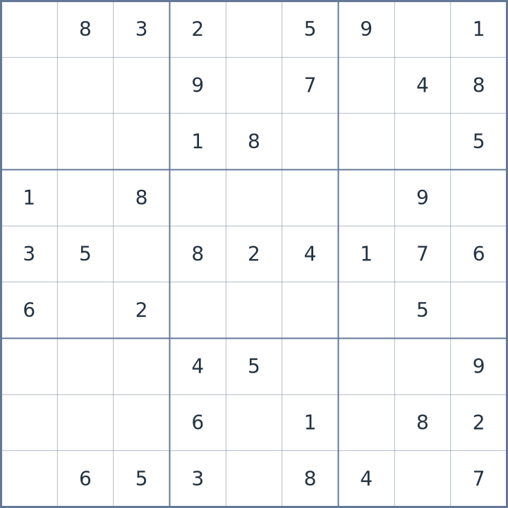 Sudoku #22026080203