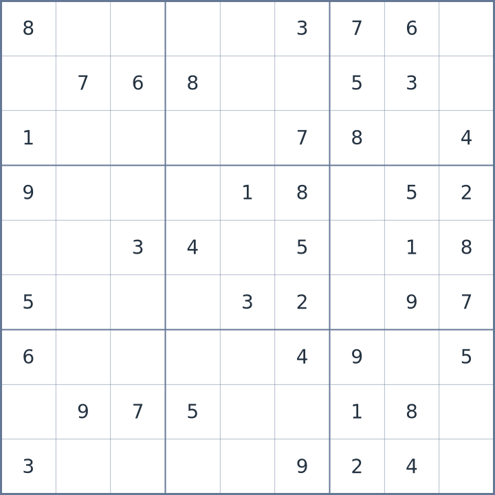 Sudoku #22026080303