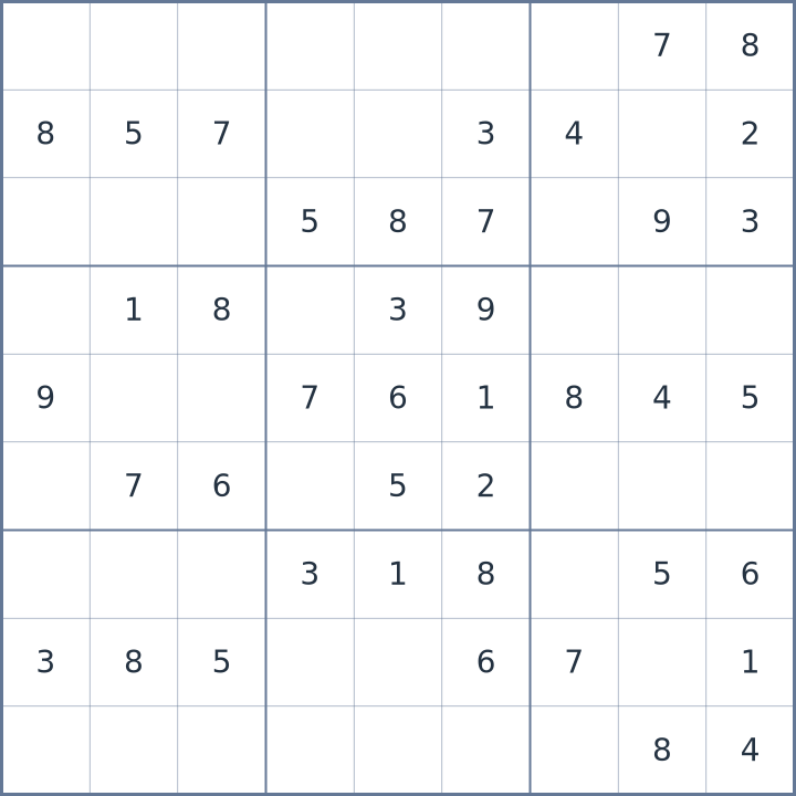 Sudoku #22026080304