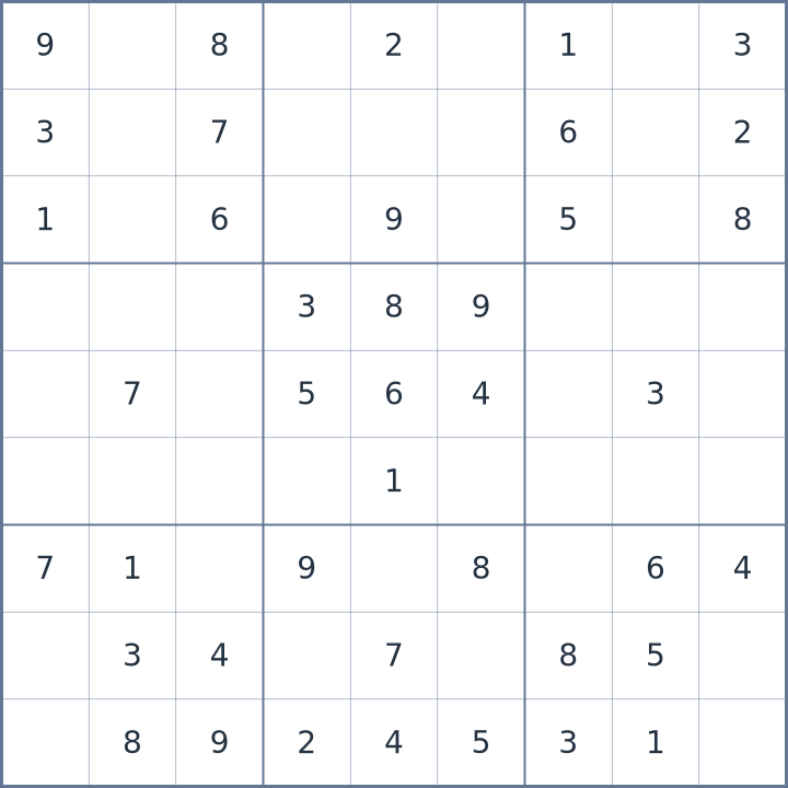 Sudoku #22026080309