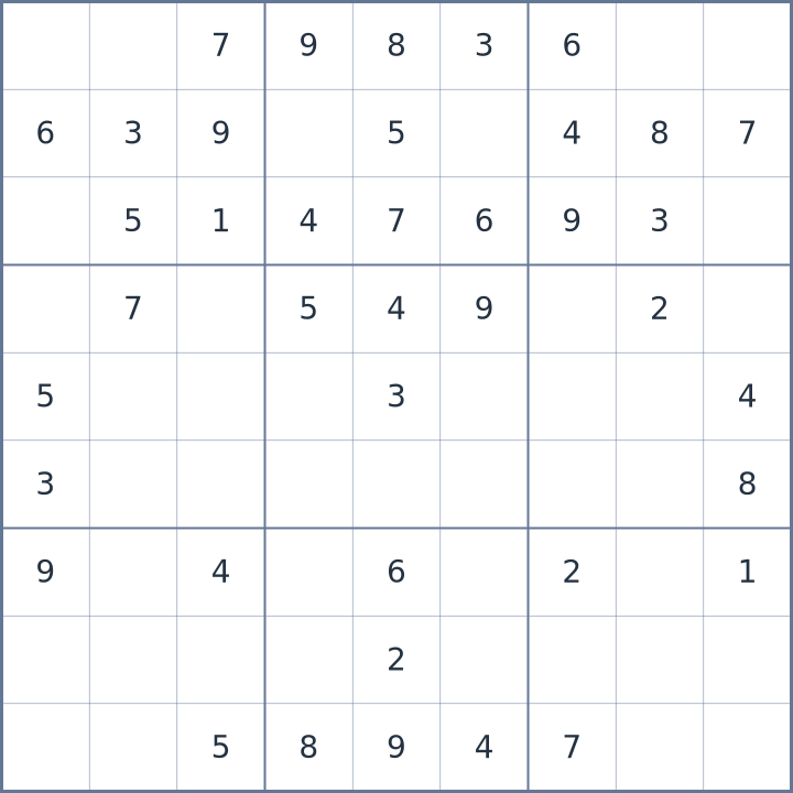 Sudoku #22026080505