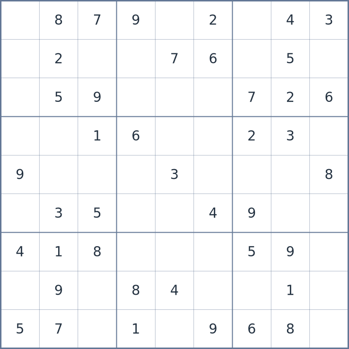 Sudoku #22026080509