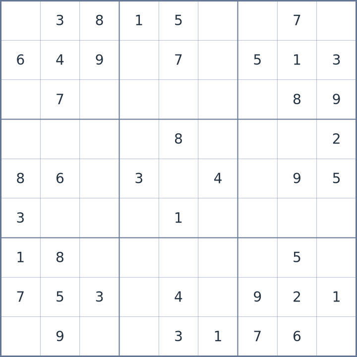 Sudoku #22026080601
