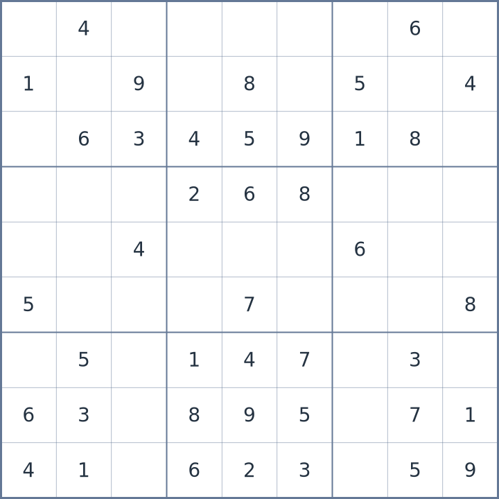 Sudoku #22026080604