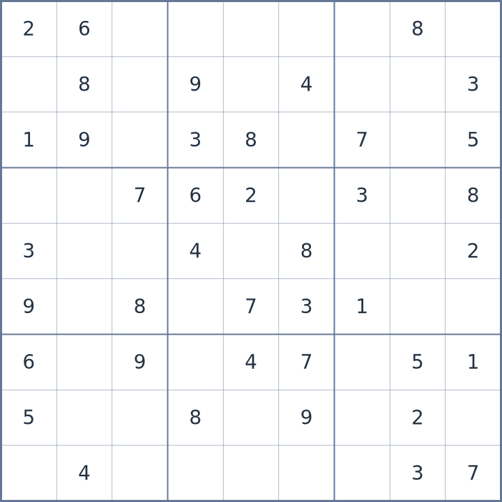 Sudoku #22026080609