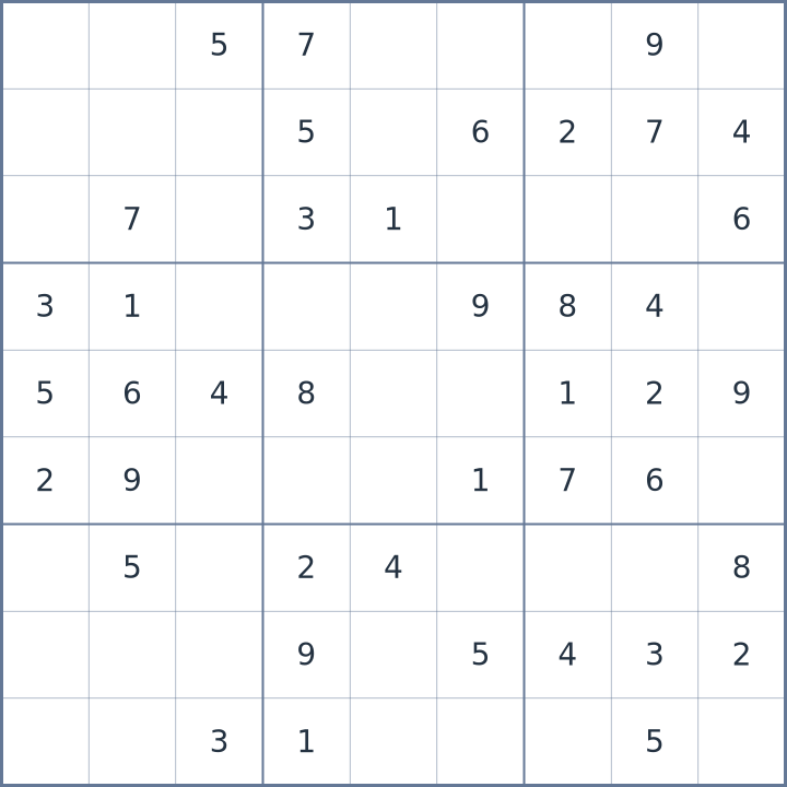 Sudoku #22026080704