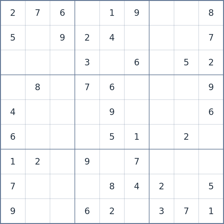 Sudoku #22026080707