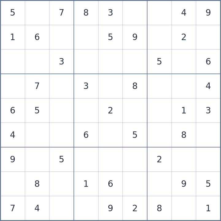 Sudoku #22026080803
