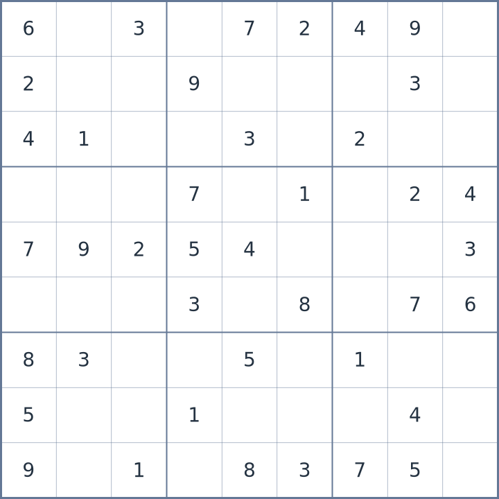 Sudoku #22026080903